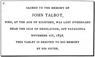 Plaque from the print edition